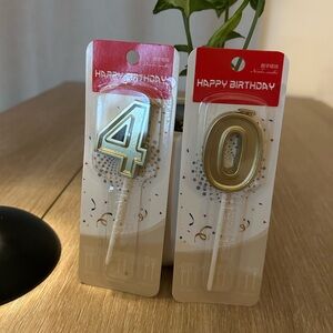 Birthday candle 🎉🎉🎉 4️⃣0️⃣